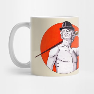 Greek Statue Orange style Mug